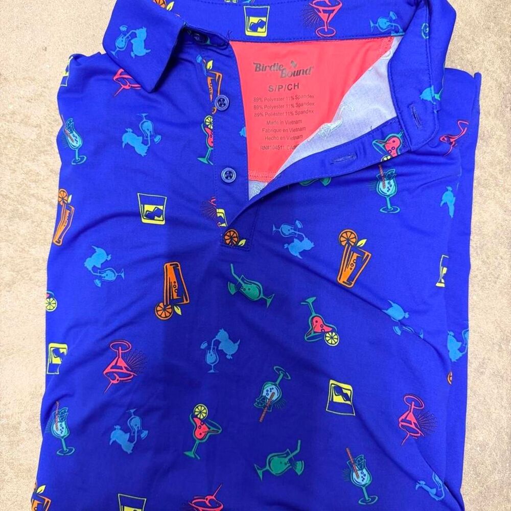 Birdie Bound Men's multi Polo-shirts